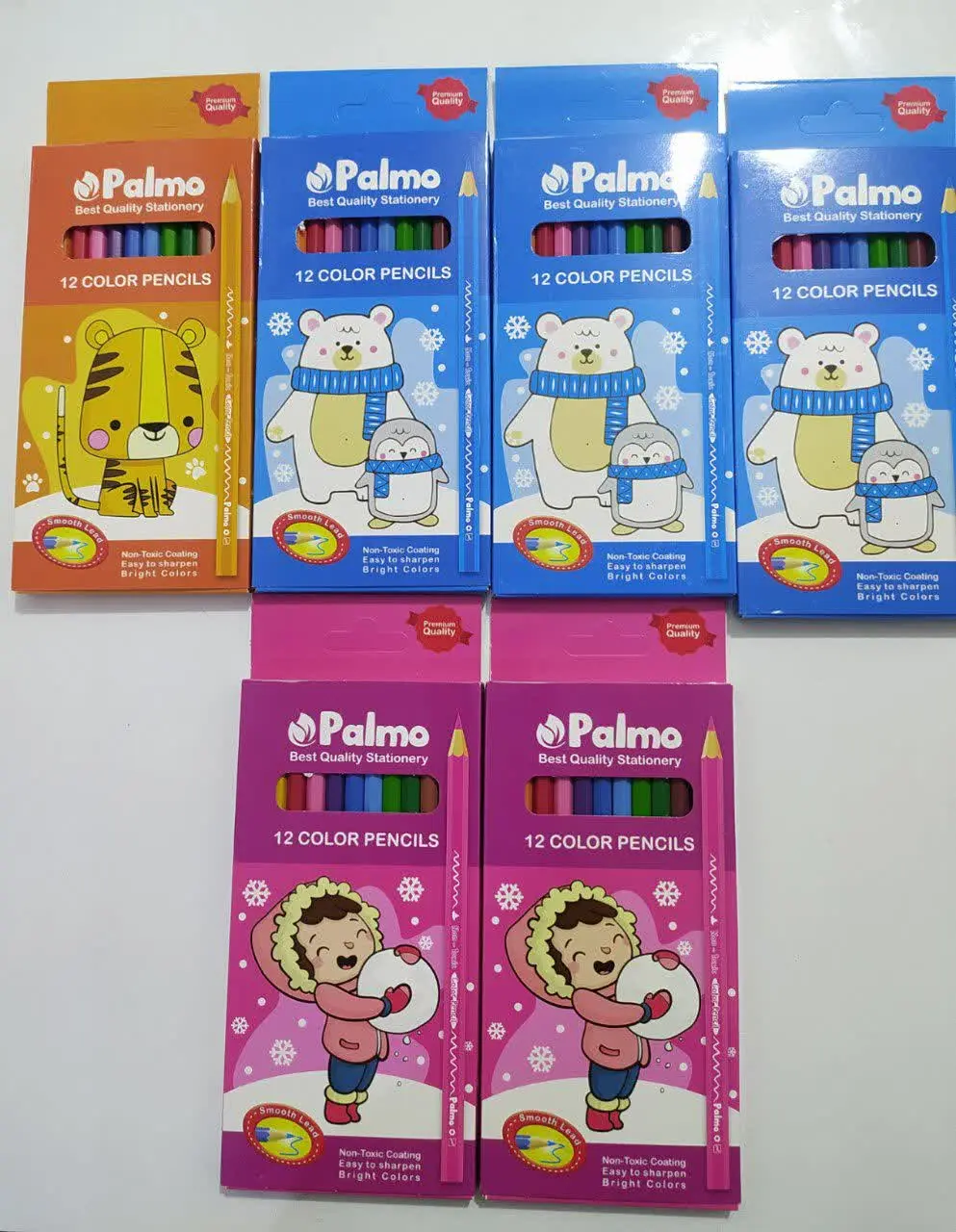 مداد رنگی ۱۲ رنگی مارک پالمو