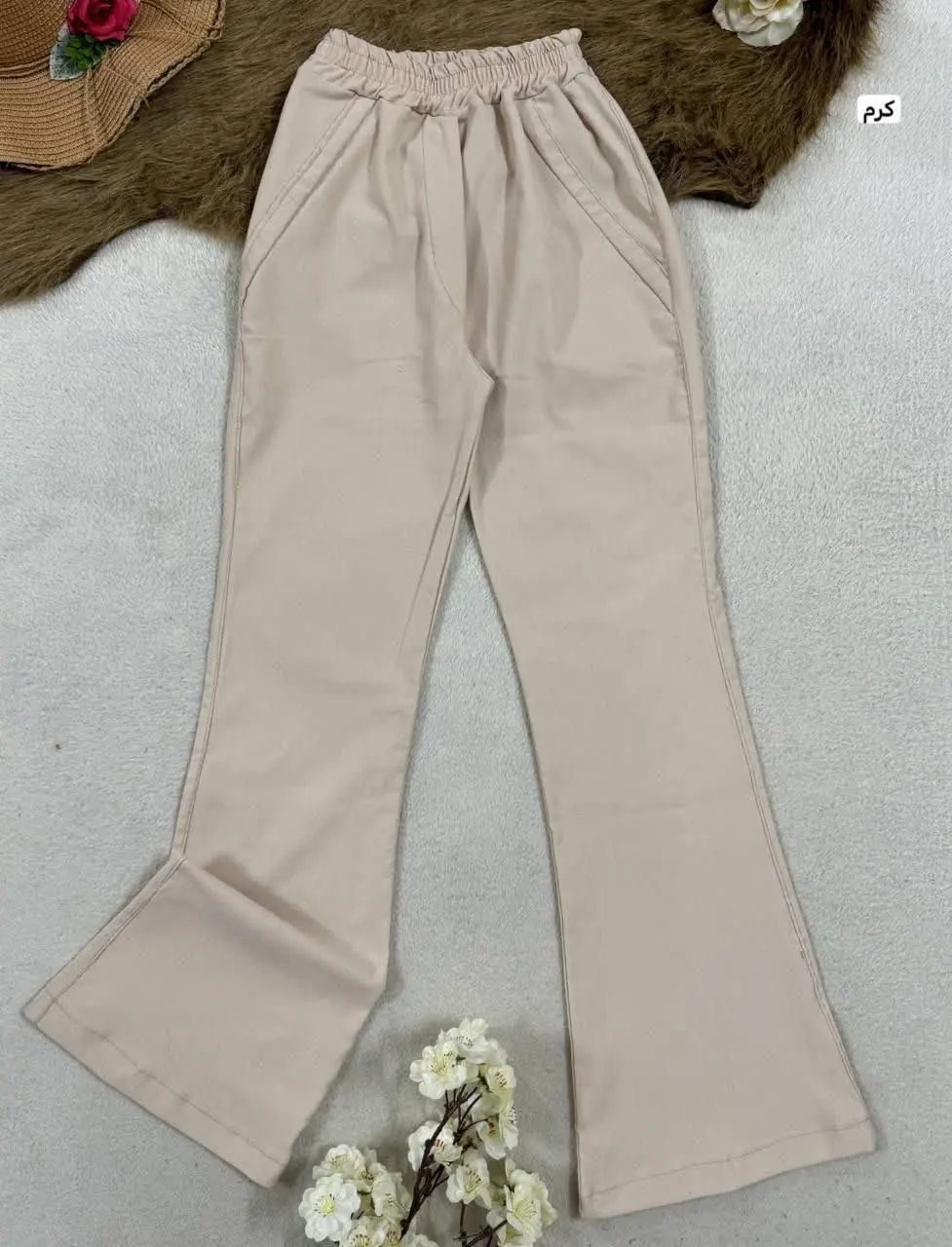 نام: شلوار کتان دمپا 
