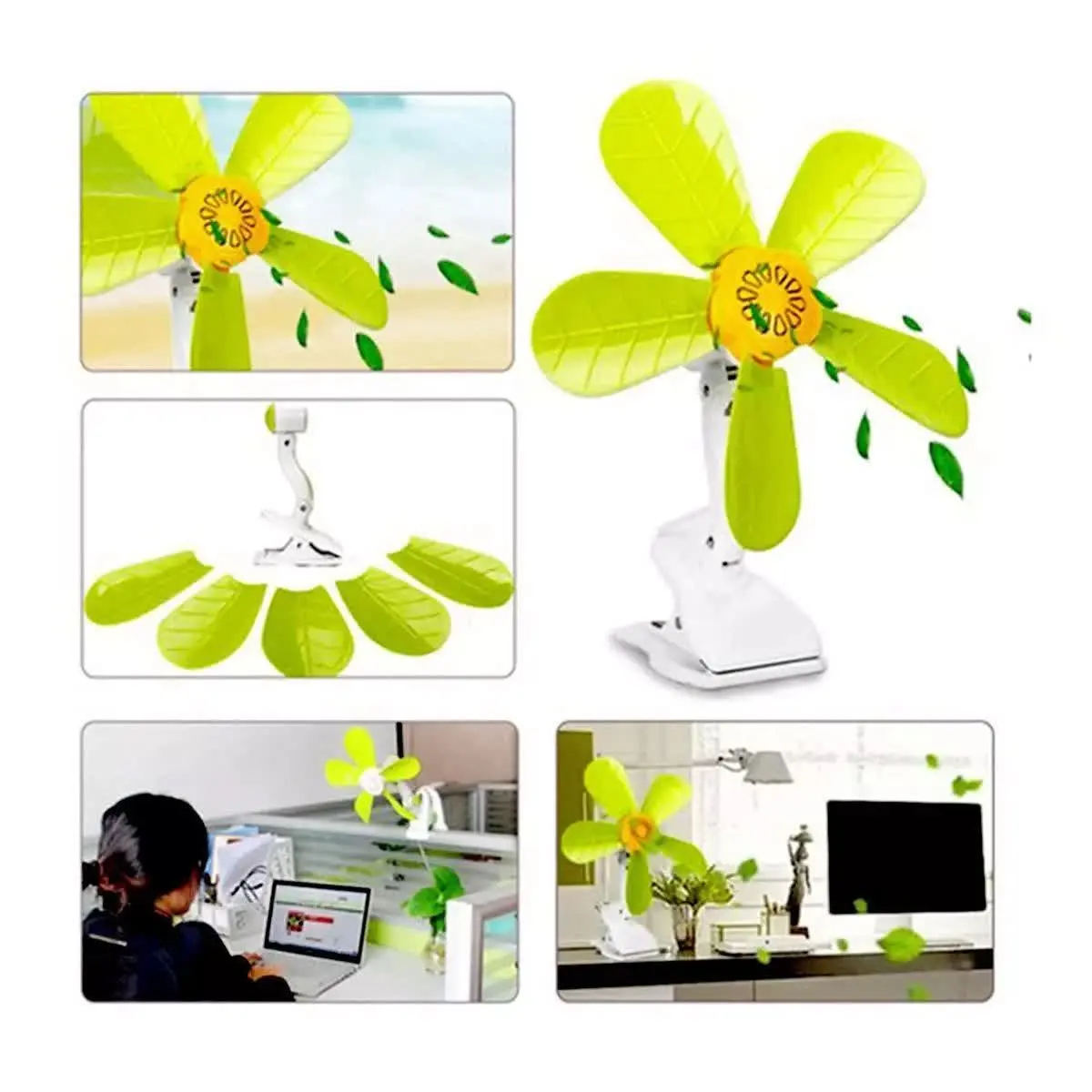 #پنکه ۵ پره گیره دار🍓 
