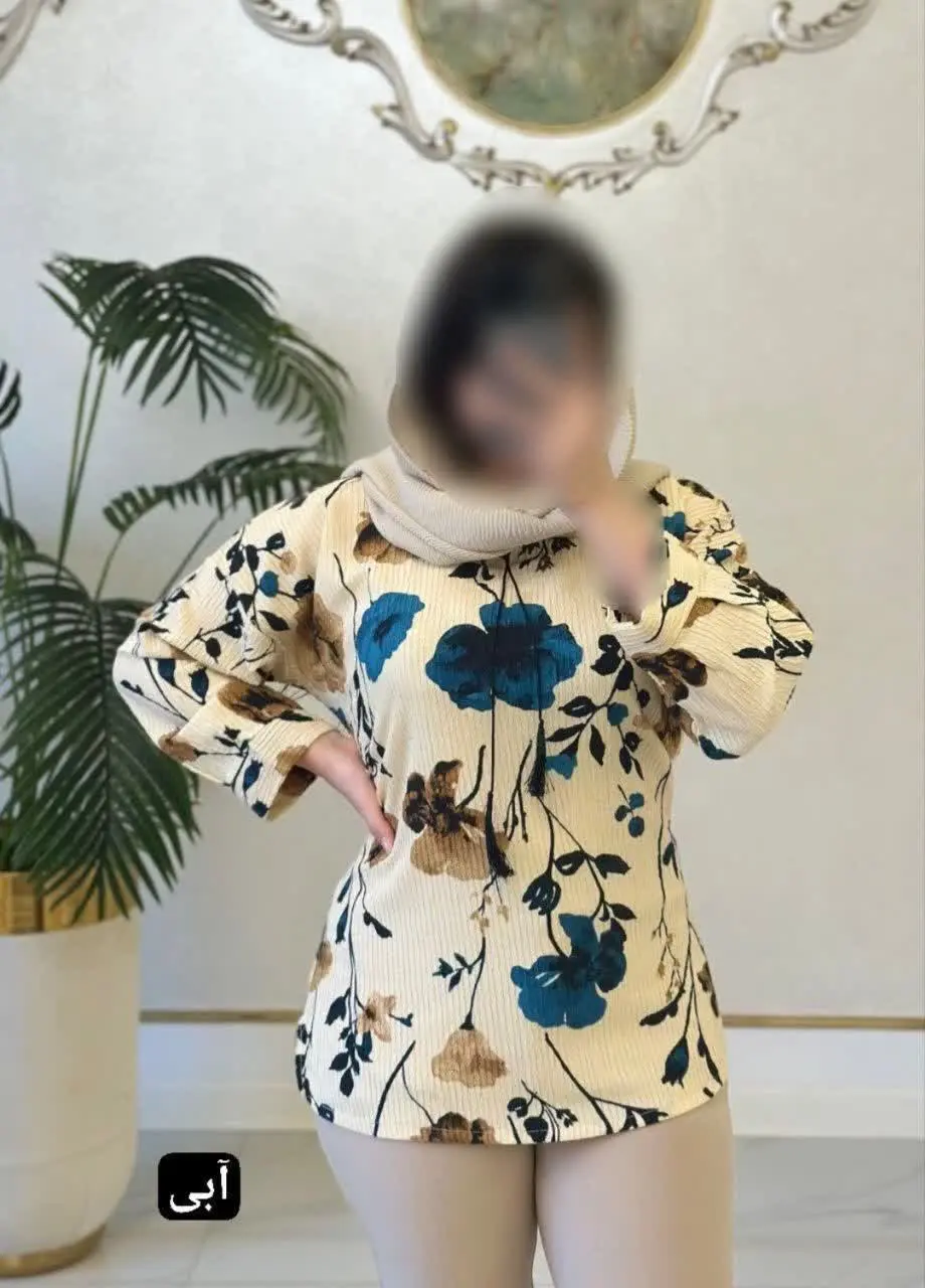 👚نام: تونیک منگوله دار چاپی
