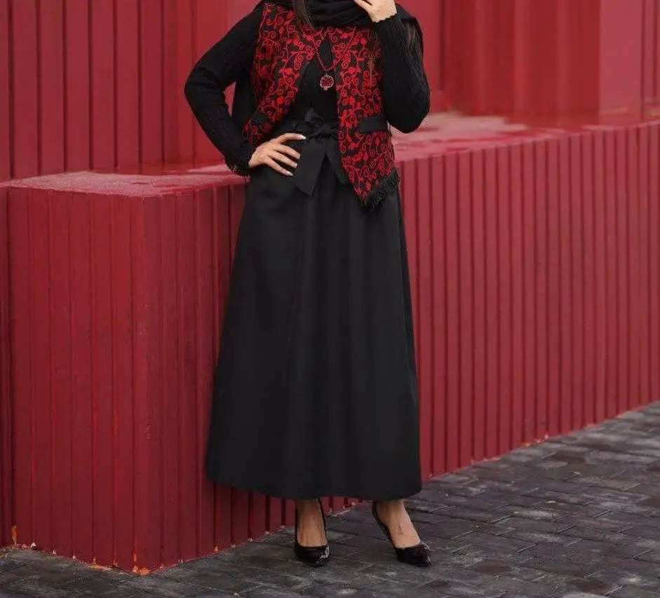 🍁نام: ست جلیقه +دامن نارگل😍
