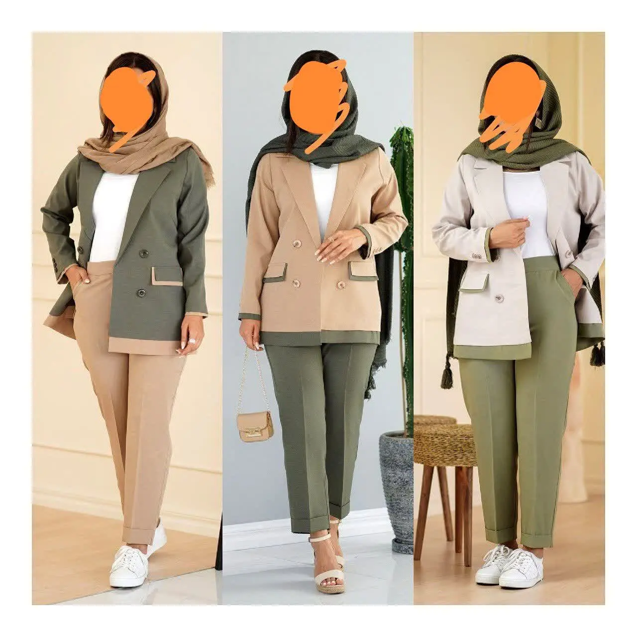 👚 نام: کت شلوار روژان
