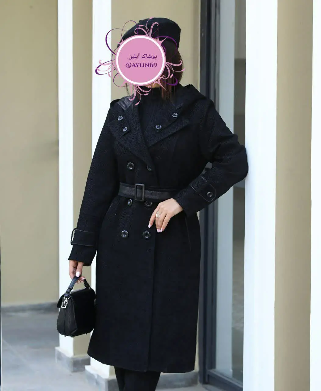 🧥مدل: بارونی کلاه دار جیب ز...