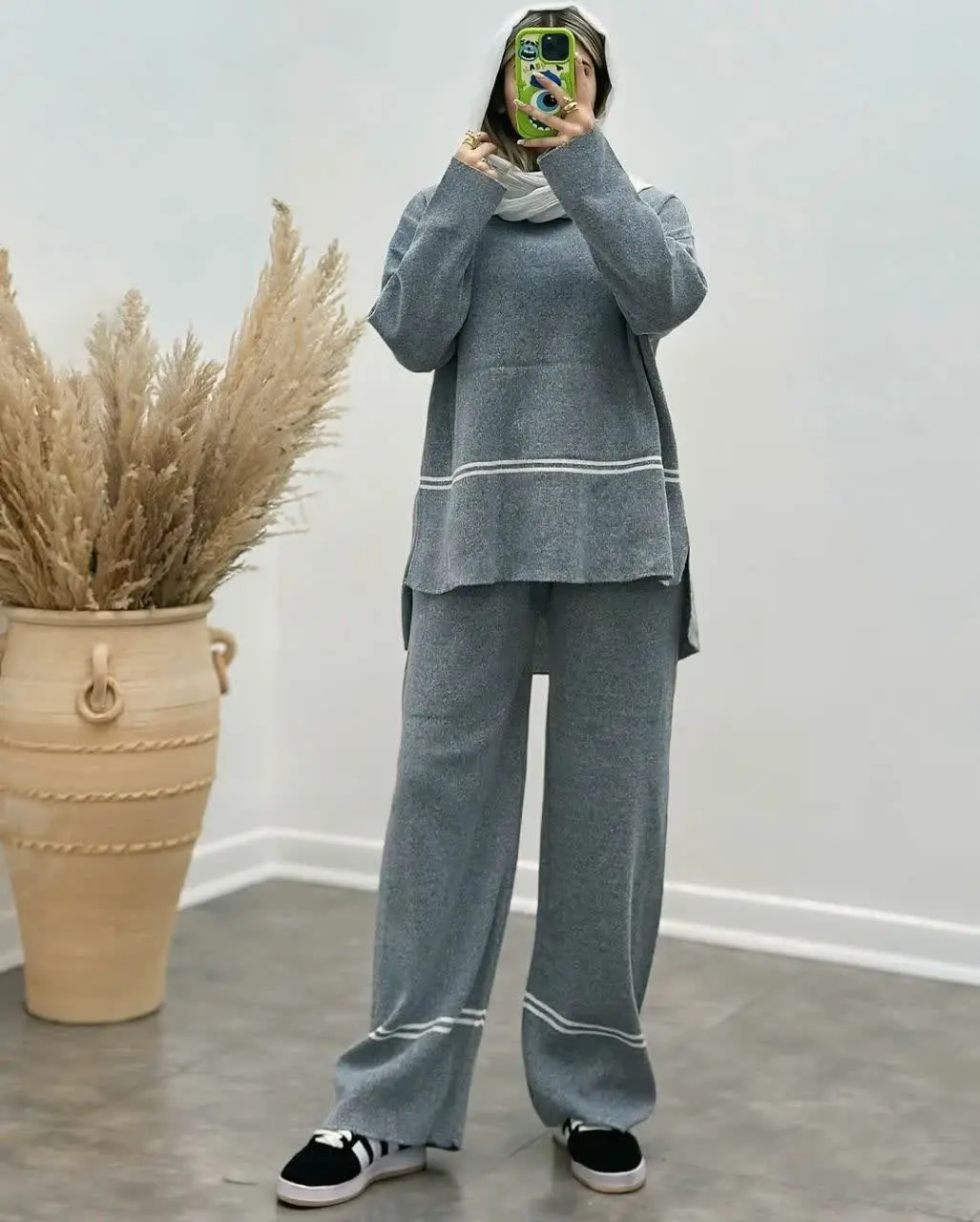 🔖📌ست بلوز شلوار بافت 
