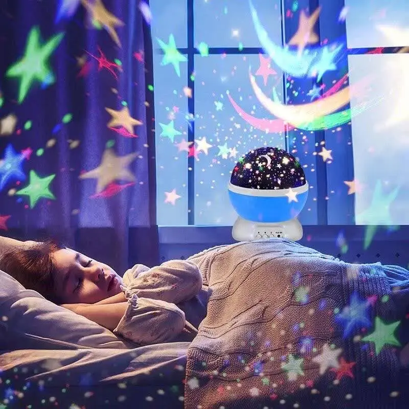 💥چراغ خواب ماه و ستاره 🌙✨