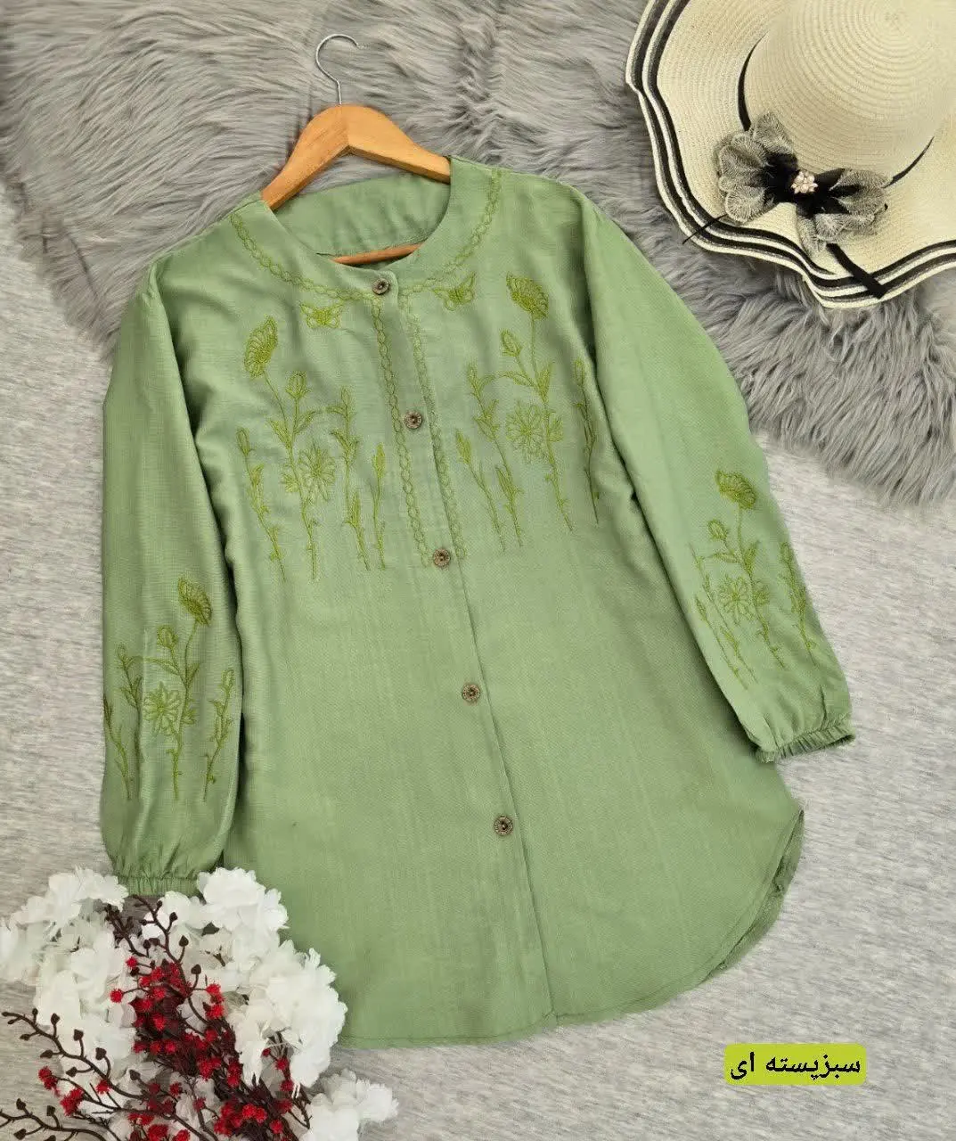 نام: شومیز گلدوزی مروارید
