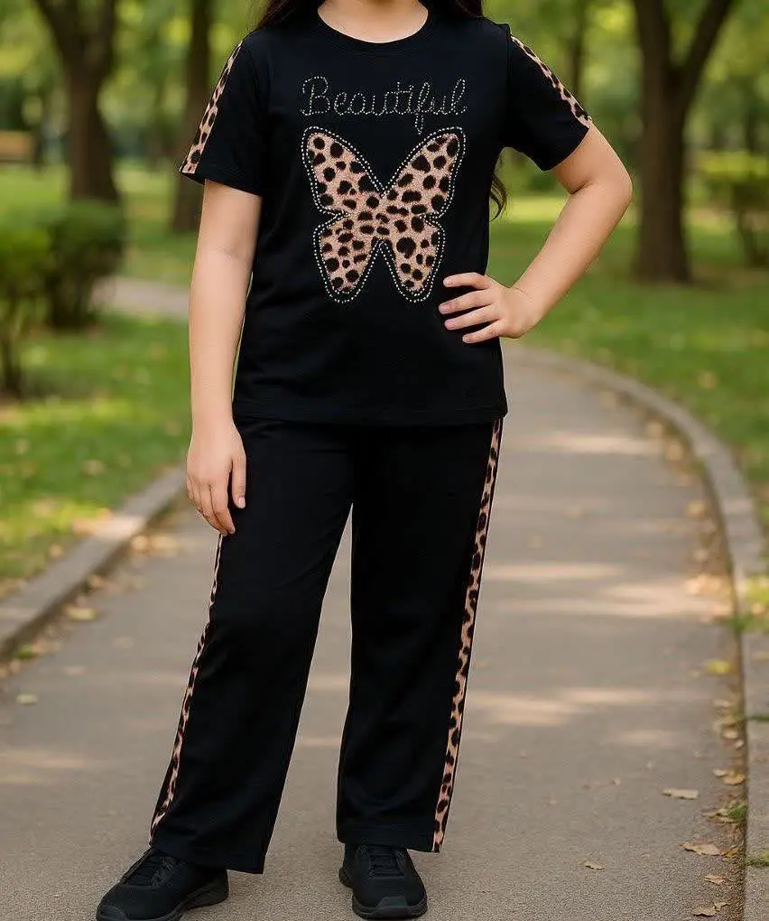 👚نام: سن تیشرت شلوار پروانه...