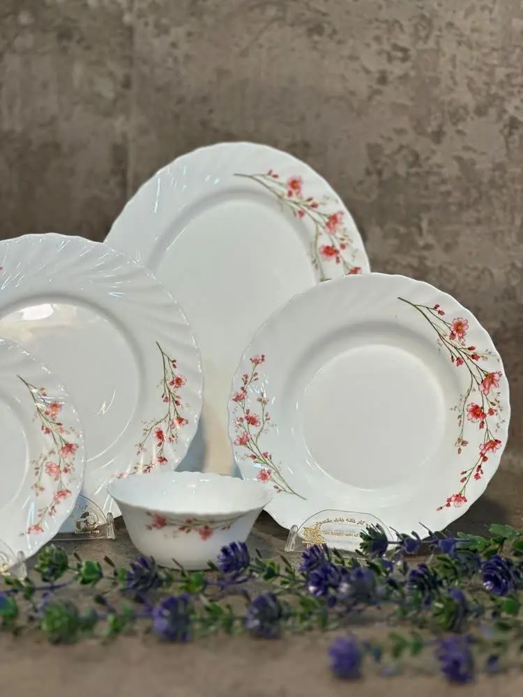 سرویس آرکوپال ۲۵ پارچه گلدار