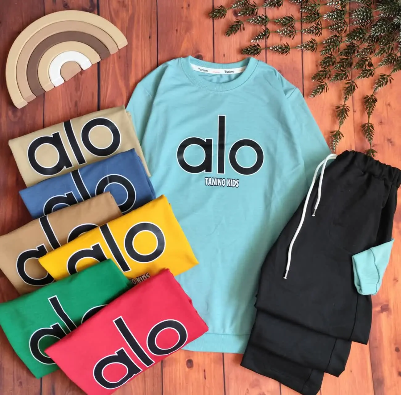 😍ست بلوز و شلوار پسرانه alo...