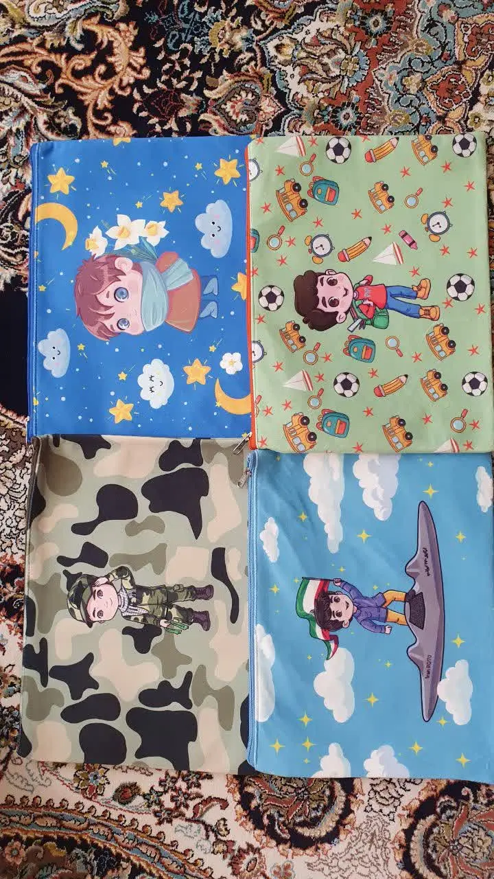 کاور آ۴ پسرانه 
