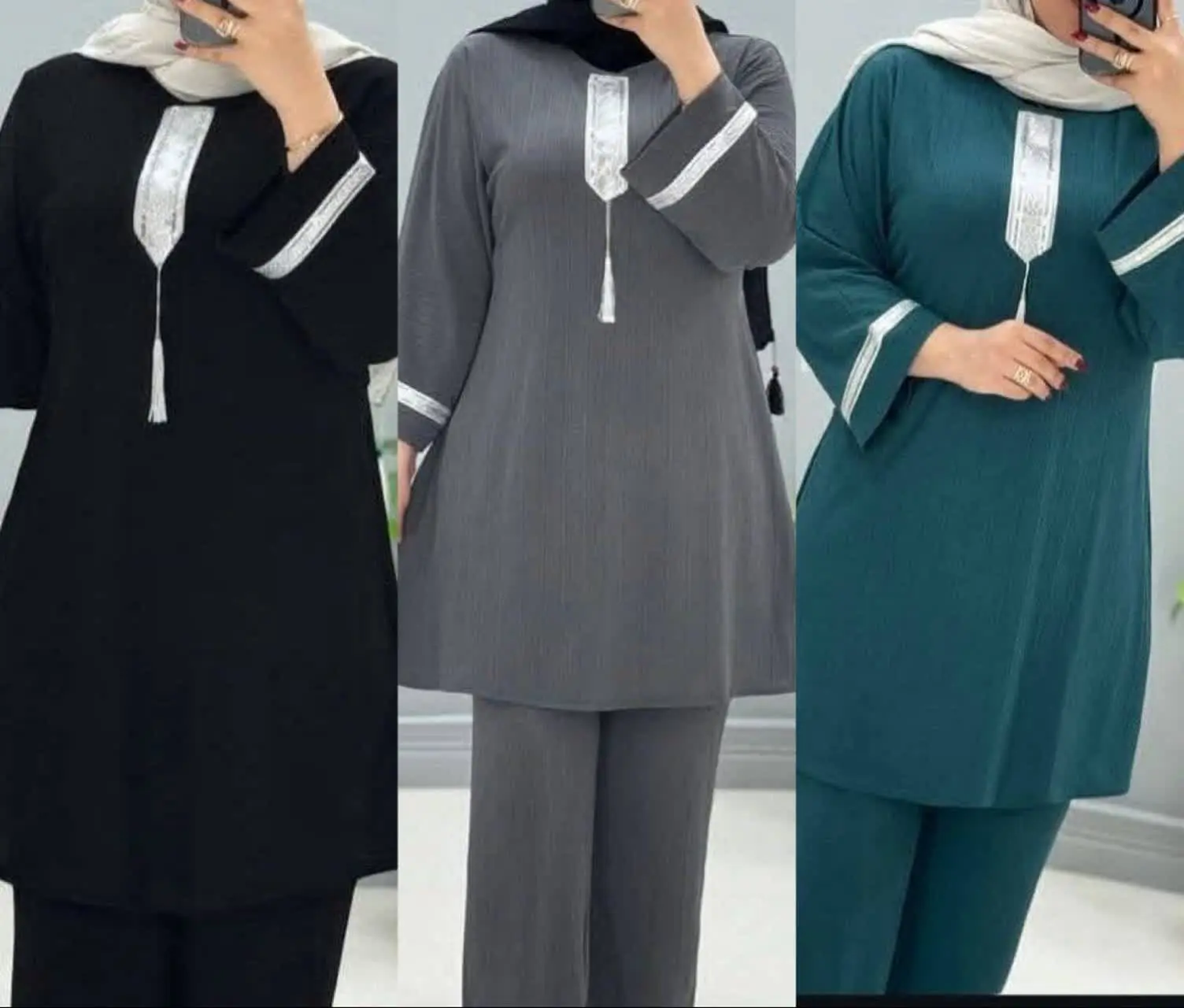 نام: #تونیک_شلوار کریشه
