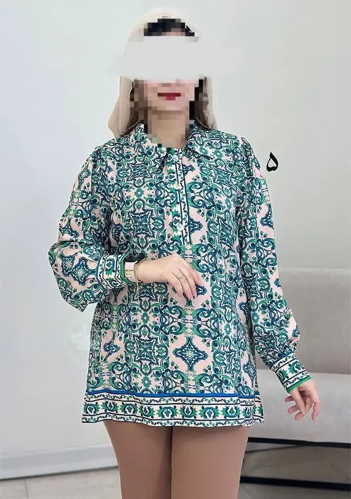 شومیز ۳ دکمه
