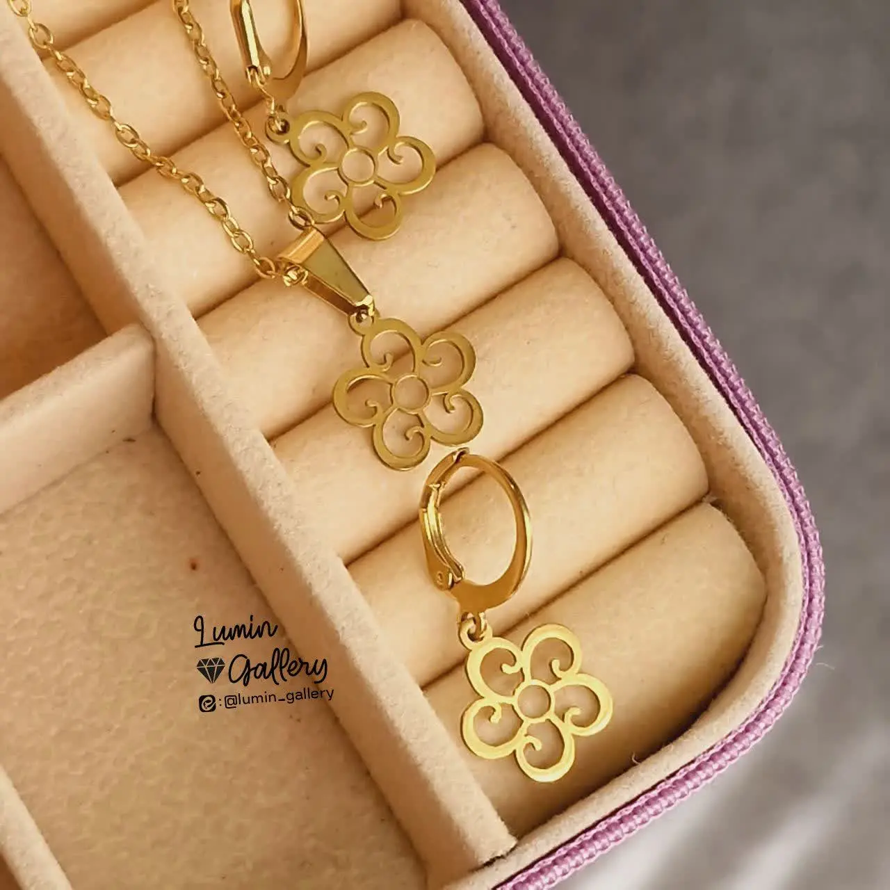 دو نمونه دیگه نیم ست استیل 
