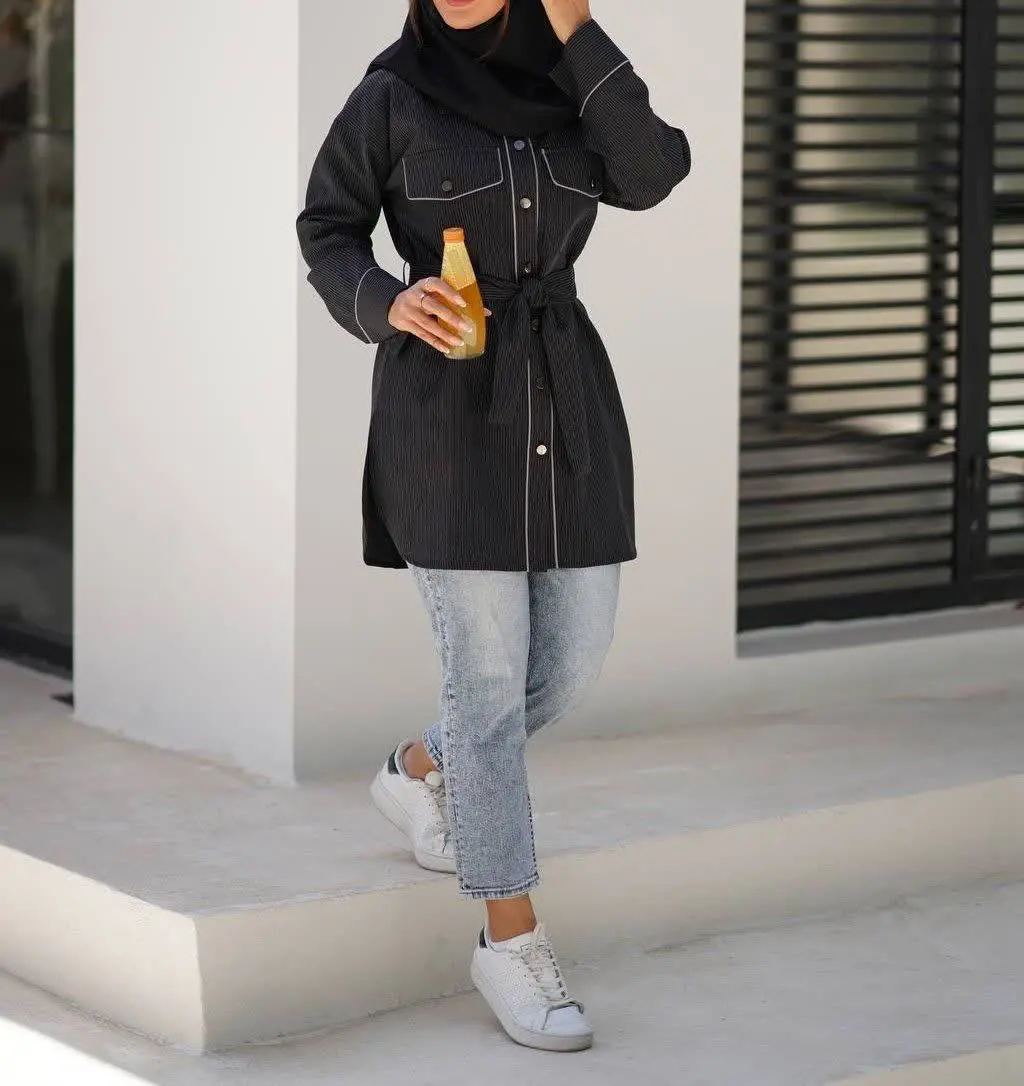 🔶️مانتو دیپلمات کوتاه - مغز...