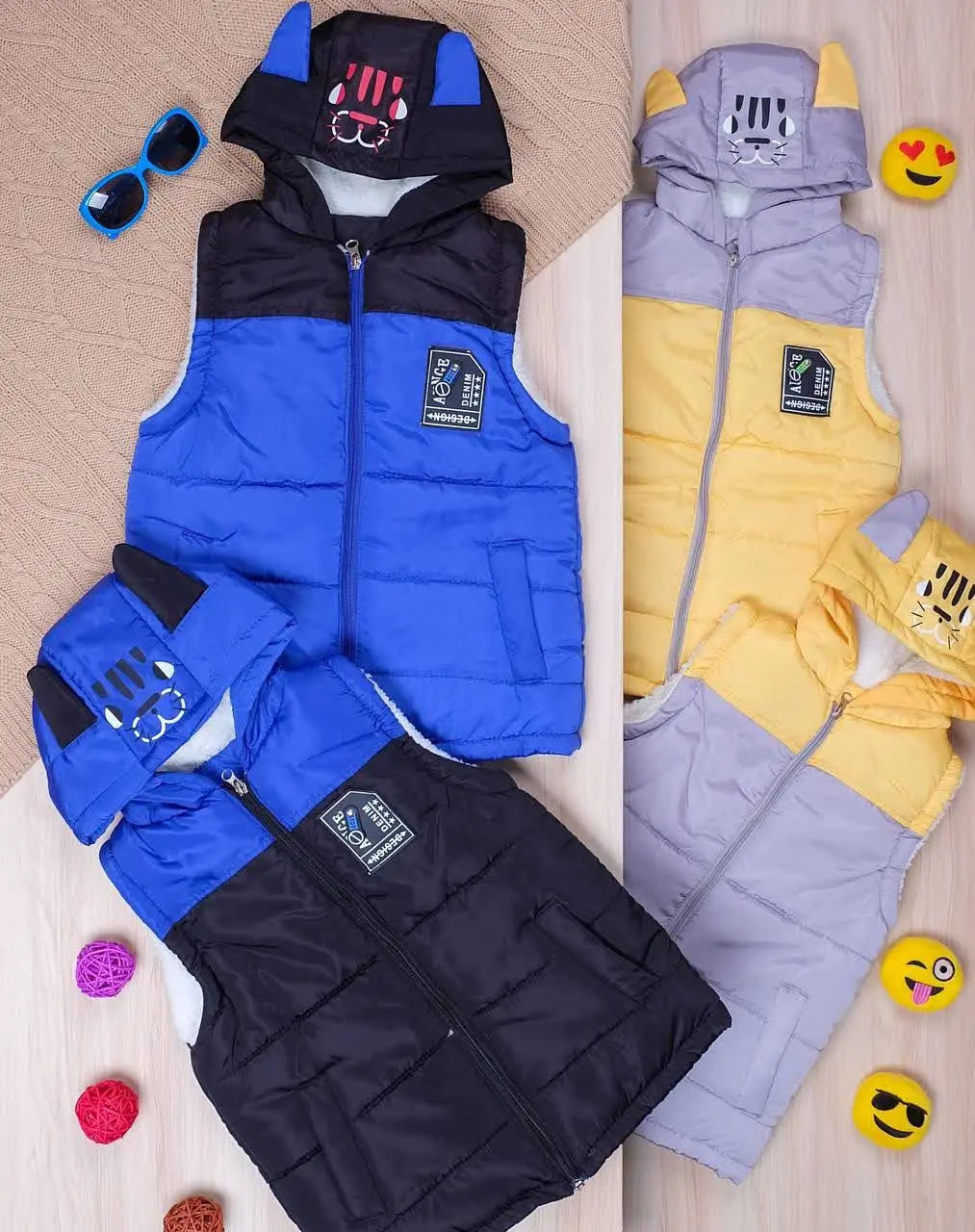 👫پافر کلاهدار دو رنگ ترکیبی خرگوش👫
