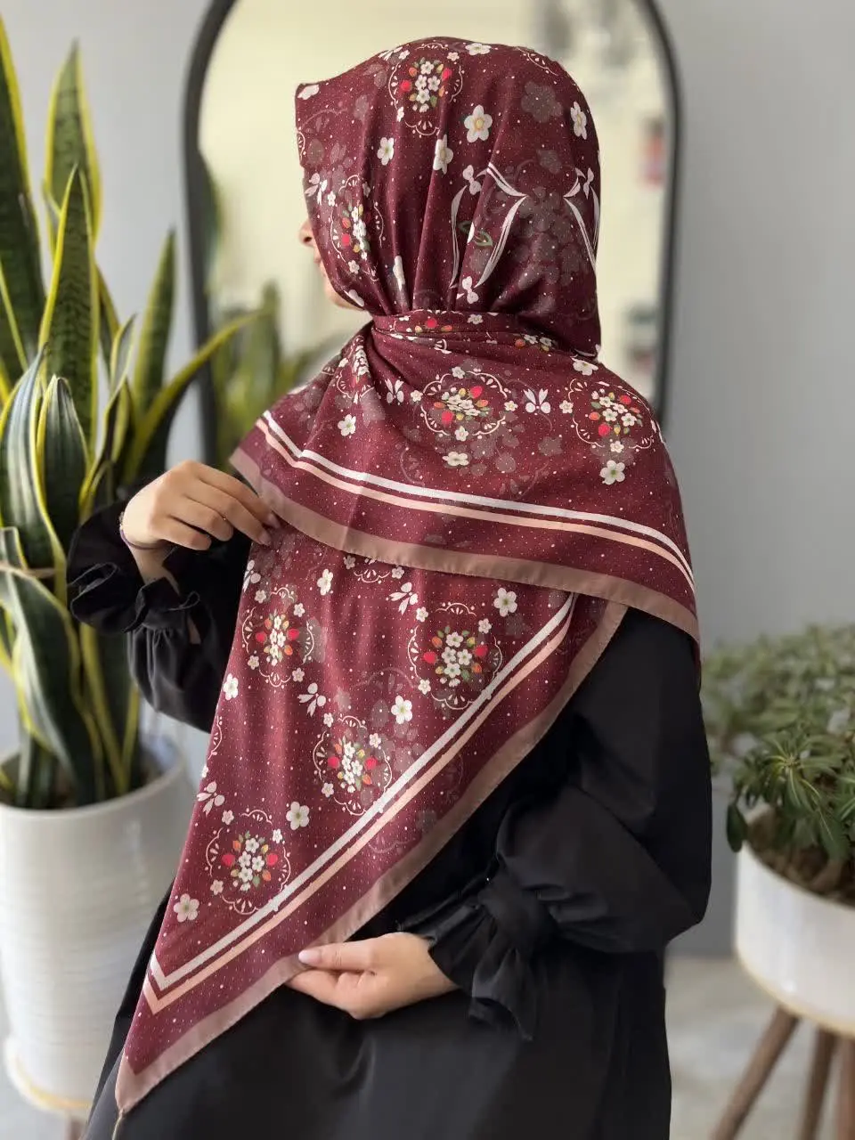 روسری طرح غنچه🌹
