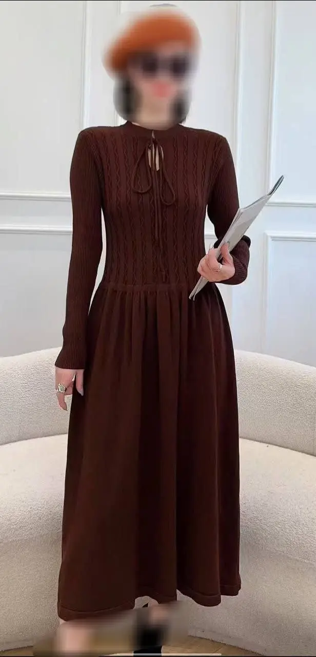 مانتو / پیراهن بافت شیک وار...