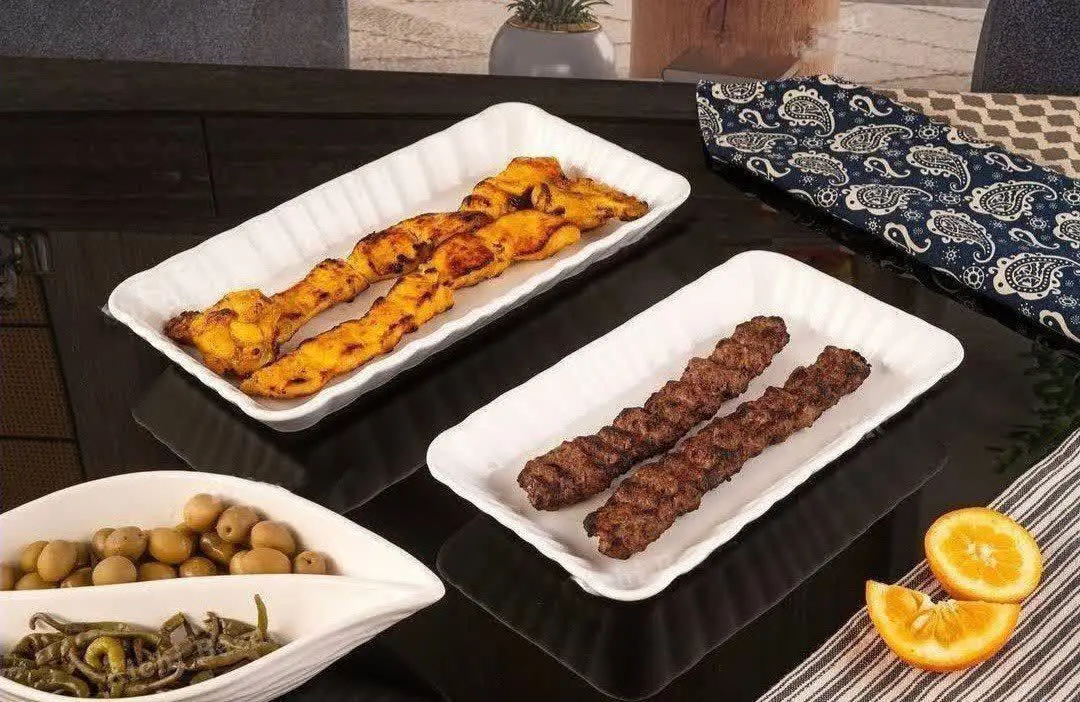 دیس مستطیل سرامیکی 
