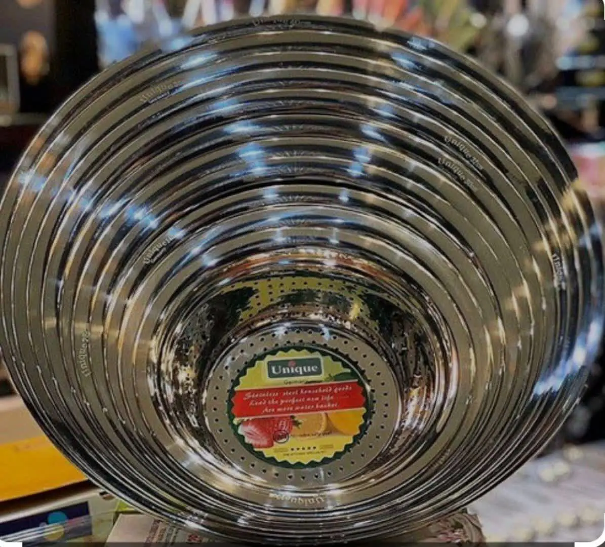 #آبکش ۱۱ پارچه استیل Unique🍓 
