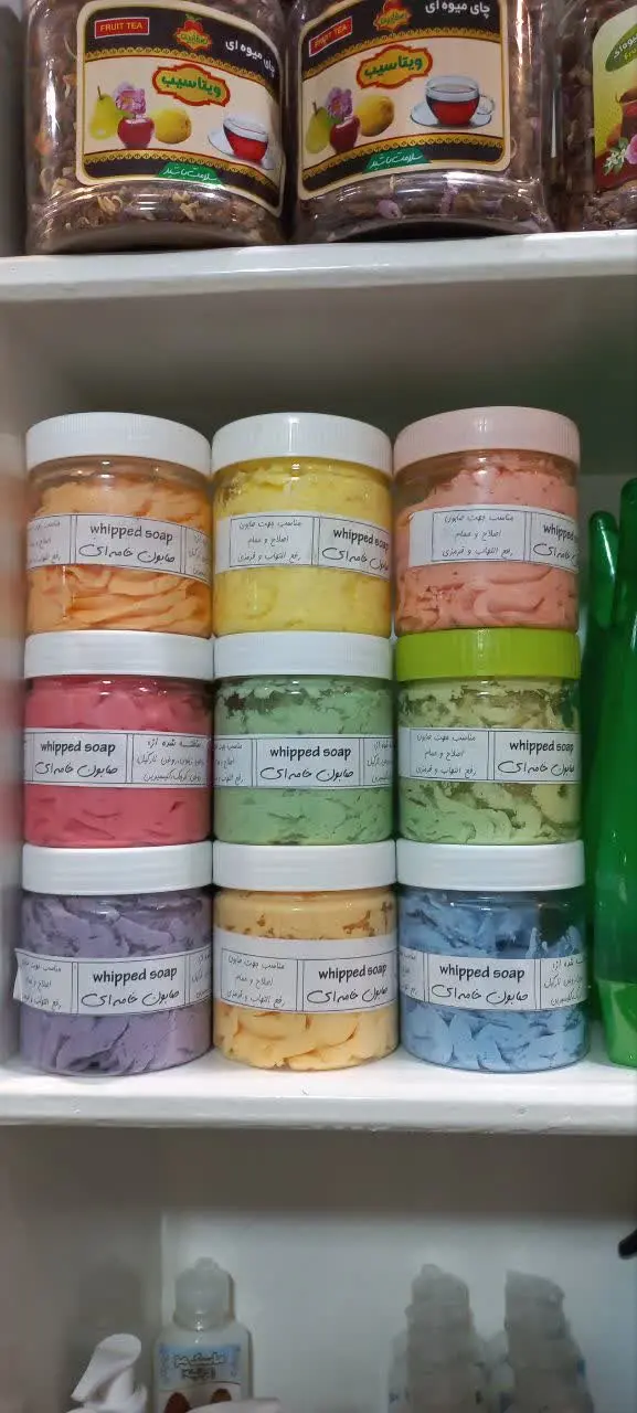 صابون خامه‌ای 
