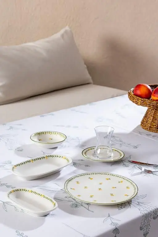 سرویس صبحانه و عصرانه خوری ۲۶ پارچه 
