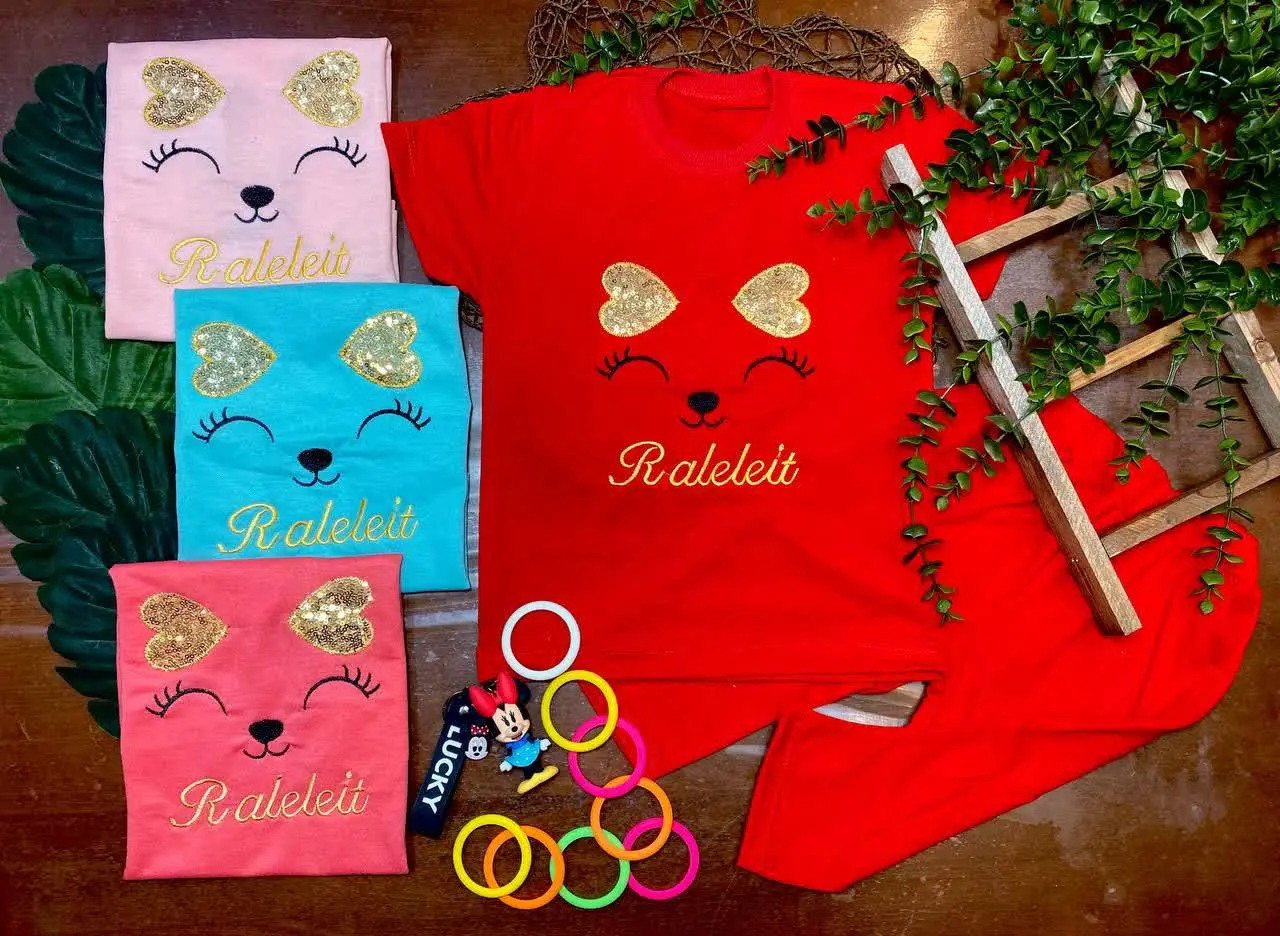 🧶دخترانه 🍓🍓🍓ست تیشرت شلوارک 
