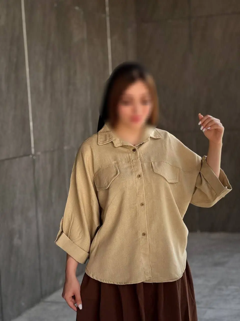 موجودی رنگ: تنها رنگ کرم.