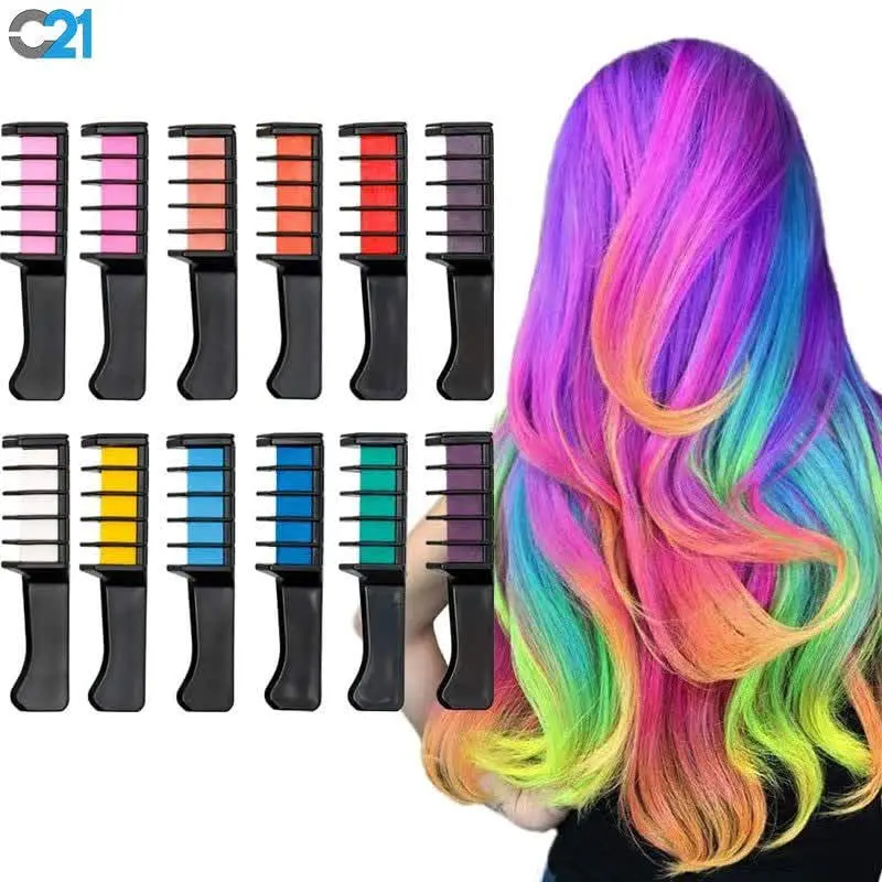 #گچ_برسی_رنگ_مو
