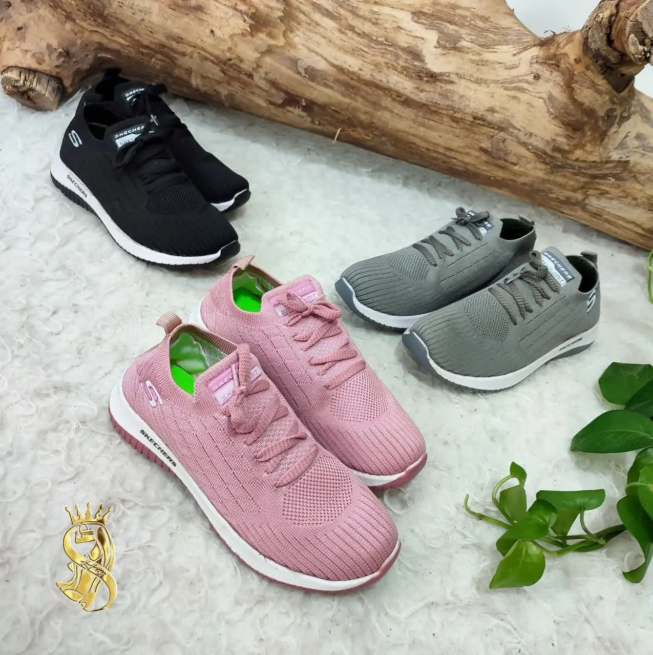 کتونی جورابی مدل اسکیچرز بچ...