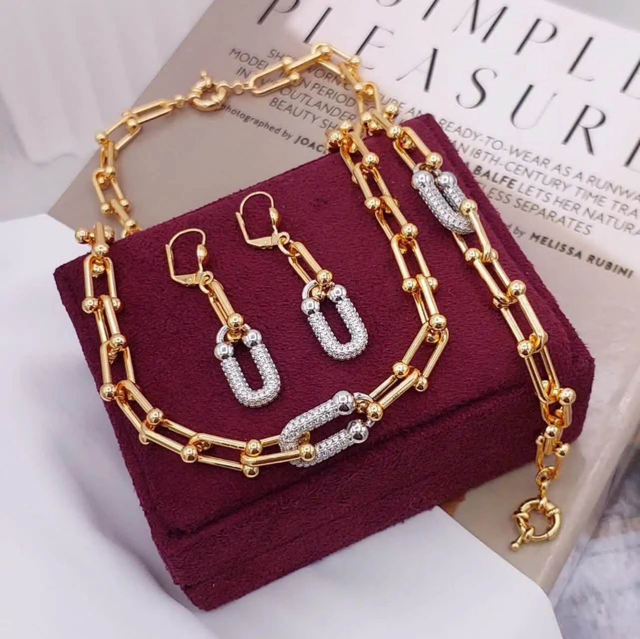 #سرویس طرح طلای‌ تیفانی جدید😍
