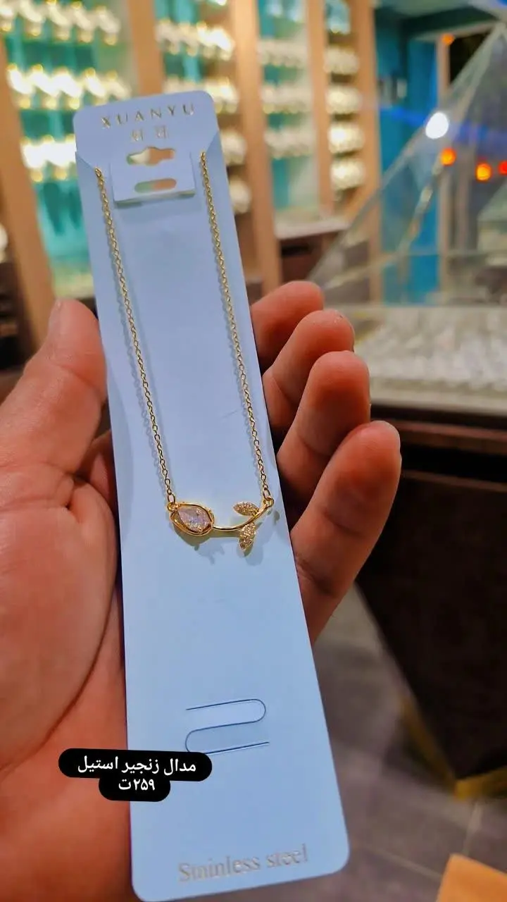 #گردنبند مدل گل رزدلبرمون🌹😍
