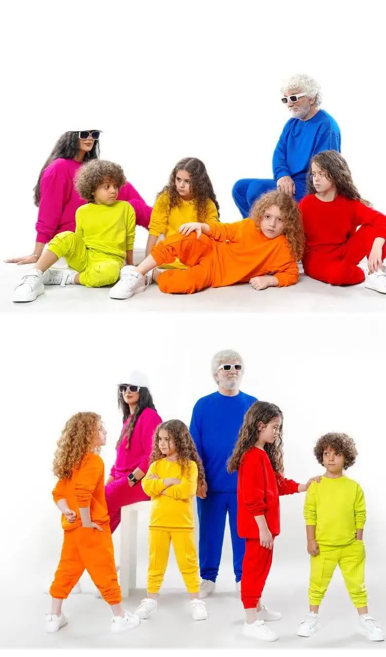 💚🌸اسم: ست خانوادگی بلوز شلوار vip NZDE💚🌸🚫
