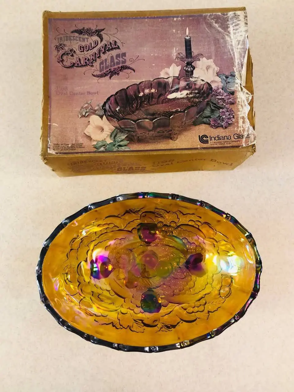 ظرف میوه خوری ایندیانا گلس آمریکایی 
