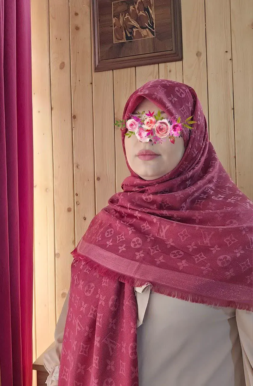 روسری نخ ابریشم لمه وارداتی