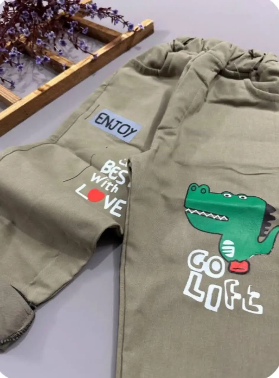 شلوار مام استایل دایناسور
