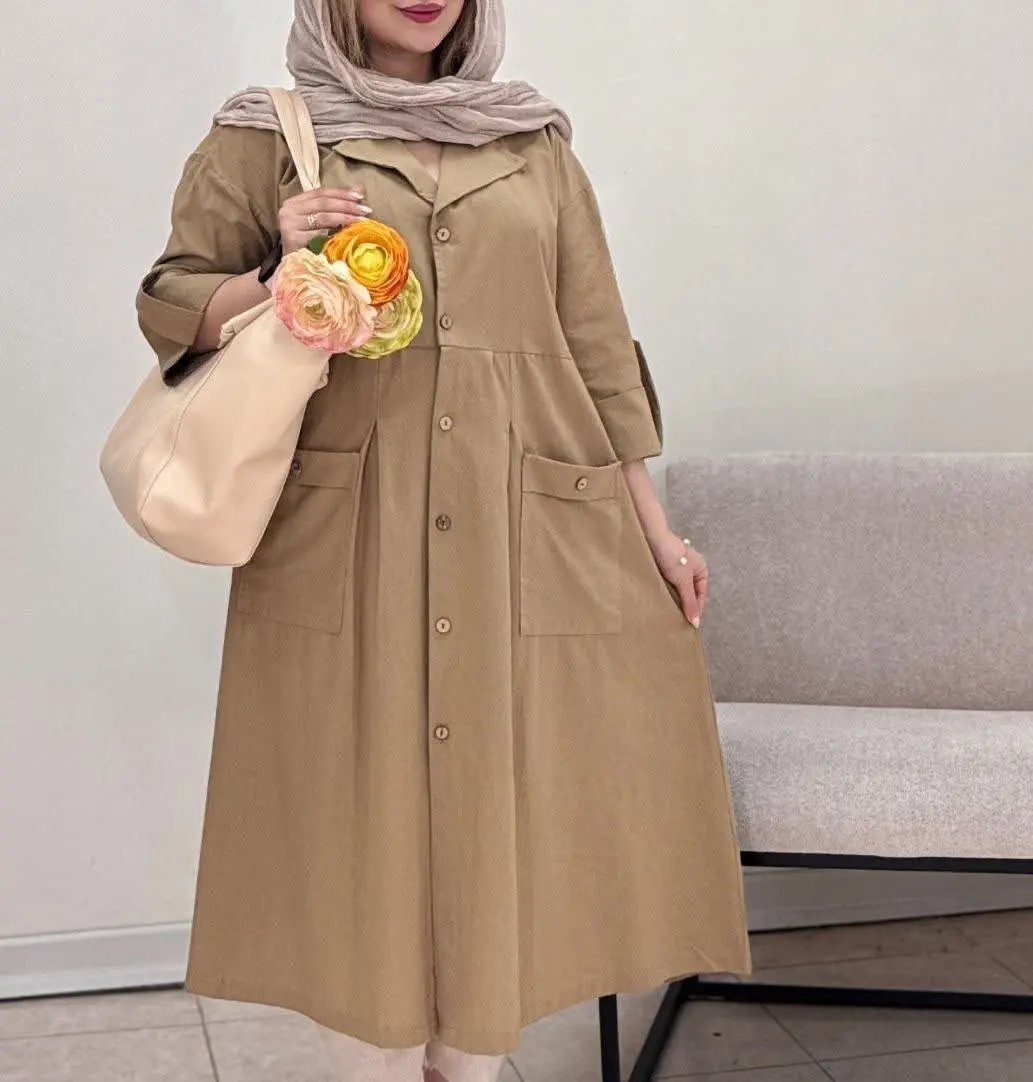 مانتو بلند آران
