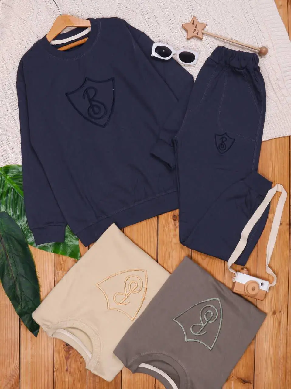 🎄بلوز شلوار پنبه دورس پسران...