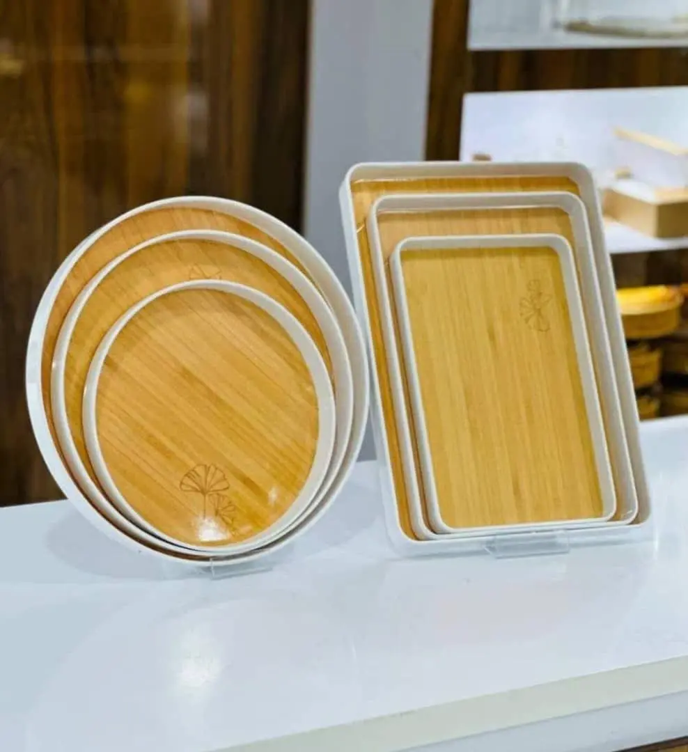 ✅سینی ملامینه ۳ تکه،، طرح ب...