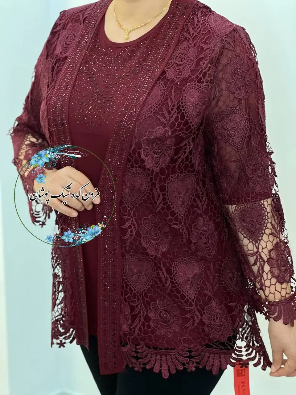 شومیز دوتیکه. گیپورمجلسی وا...