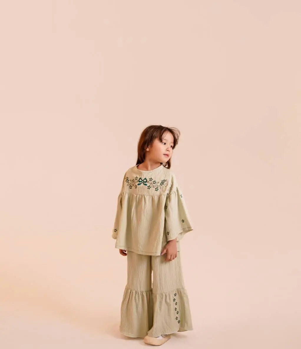 ست شومیز و شلوار چین دار