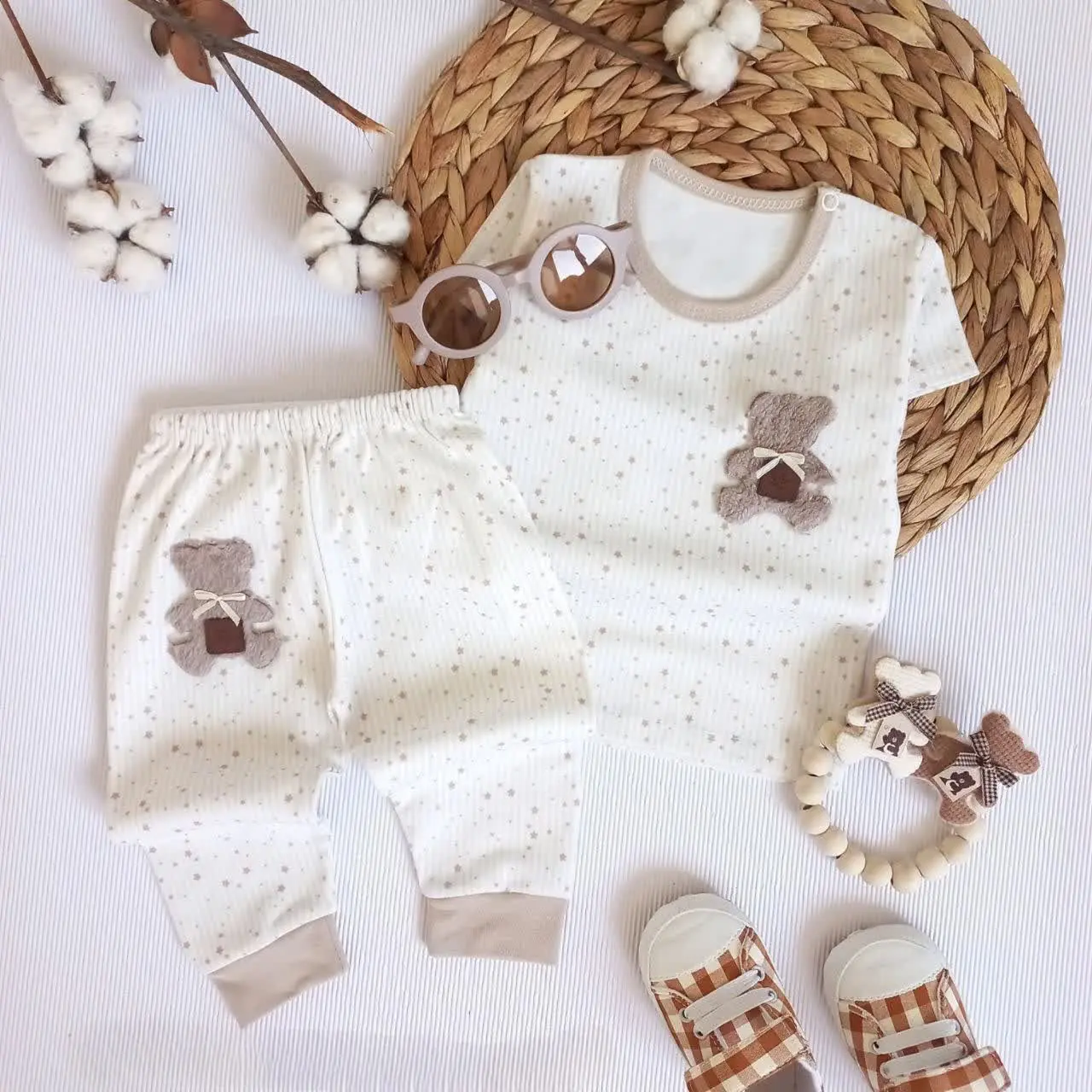 🐰تیشرت شلوار اسپرت طرح پانی🐰
