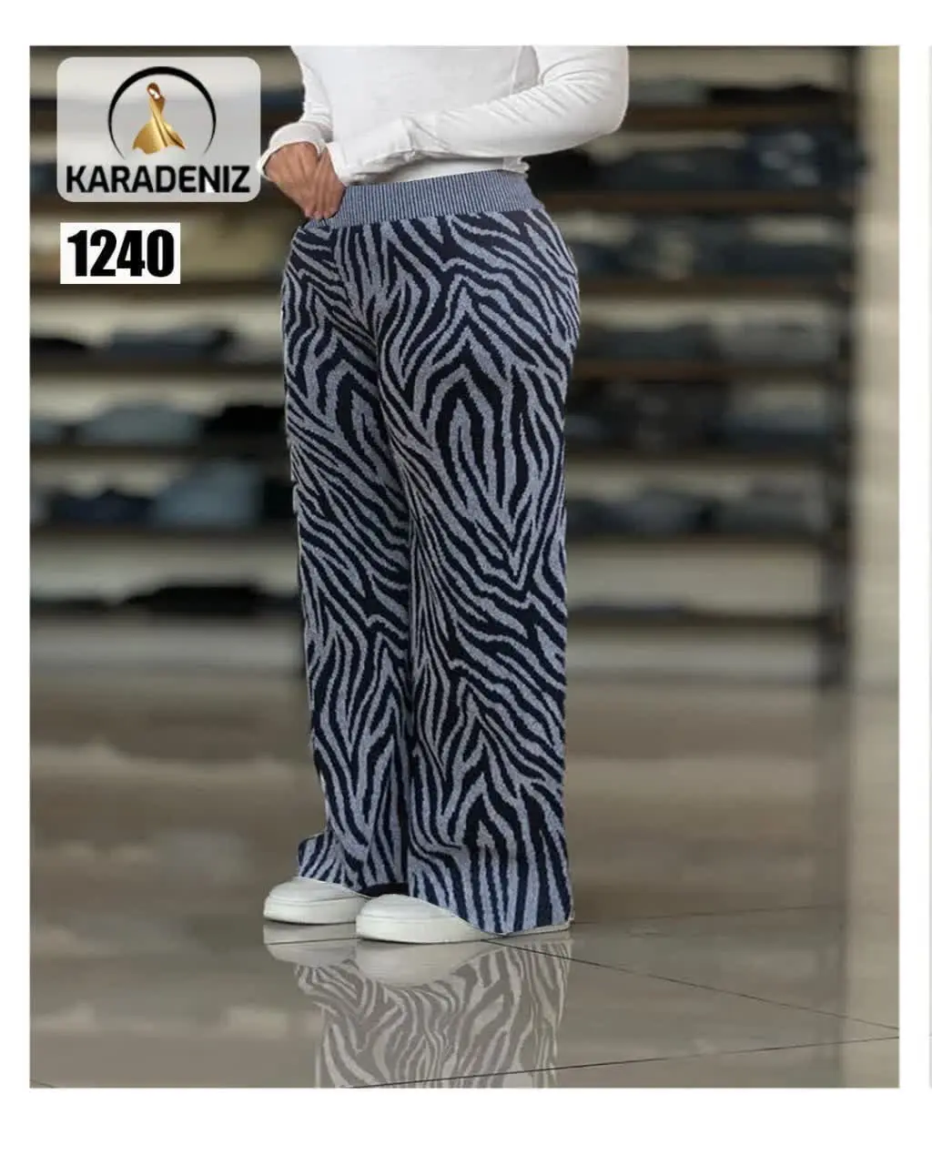 🛍شلوار بافت اسپورت 
