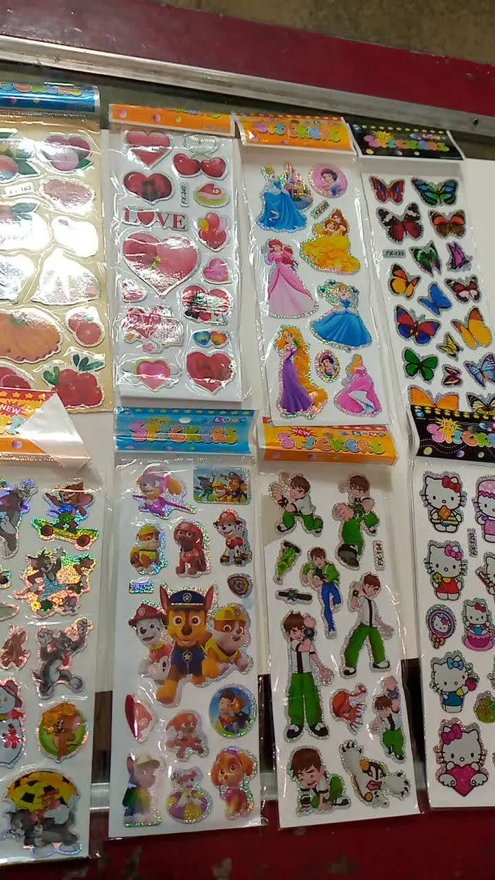 انواع استیکر برجسته🍎
