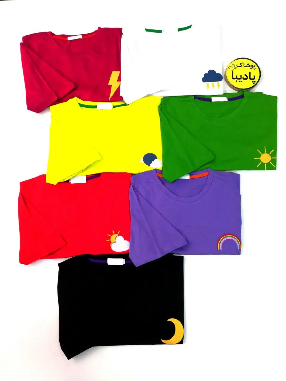 ⚡️این تیشرت آب و هواتو عوض میکنه😍 ☔
