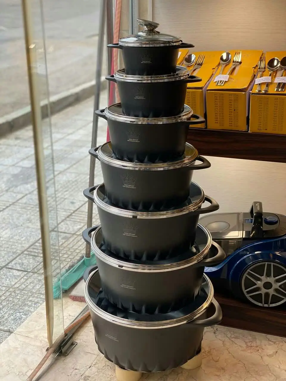 قابلمه های تک چدن مارک اس ج...