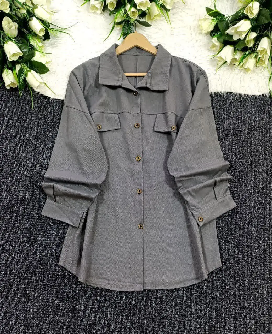 مانتو کتان پاییزه zara