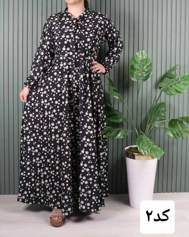 پیراهن کلوش بابونه# ۷۰۶۲
