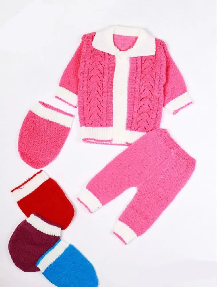 ✅ سه تکه (شلوار + ژاکت + کلاه)