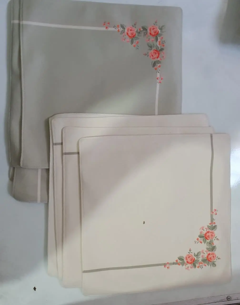 سبز و کرم ست 
