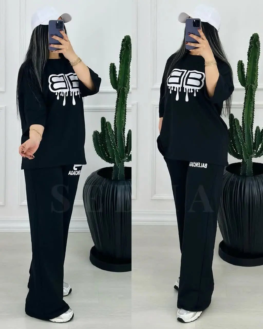 نام: ست تیشرت شلوار بالنسیاگا
